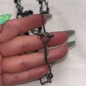 David Yurman Black Onyx Necklace